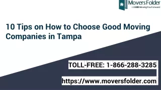 10 Expert Moving Tips to choose Moving Companies in Tampa