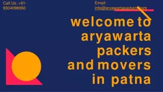 Packers and Movers in Patna | 9304804800 | Patna Packers & Movers