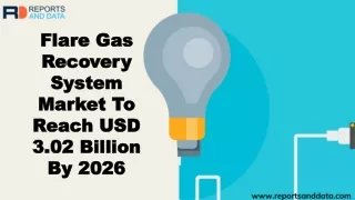 Flare Gas Recovery System Market  Outlooks 2019: Industry Analysis, Growth Strategies, Latest trends and  Status 2019-20
