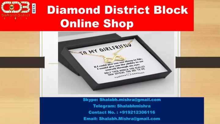 diamond district block online shop