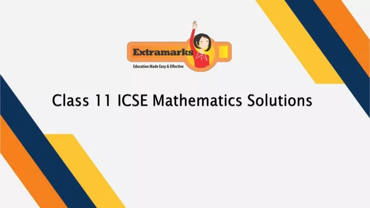 class 11 icse mathematics solutions