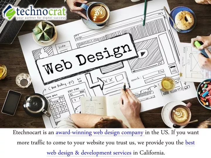 etechnocart is an award winning web design