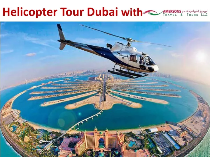 helicopter tour dubai with