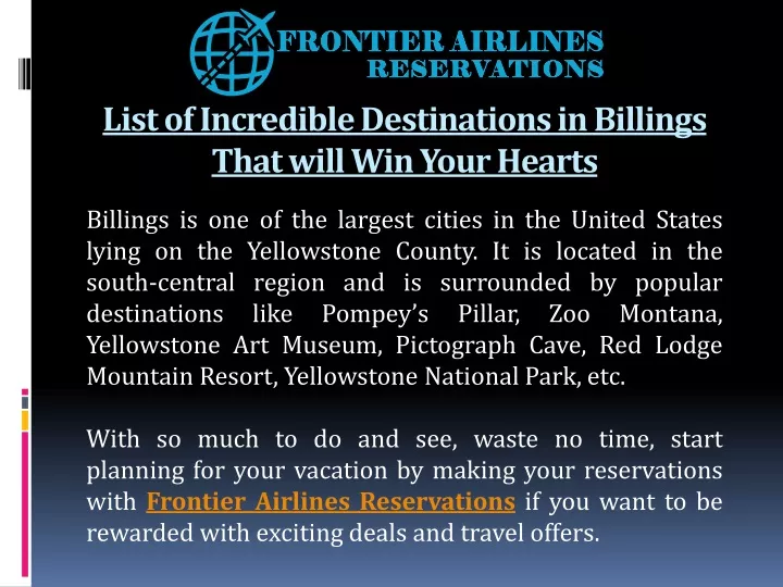 list of incredible destinations in billings that will win your hearts