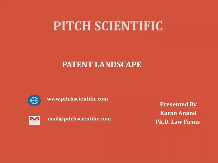 pitch scientific