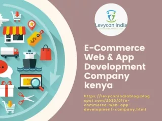 E-commerce Web & App Development Company Kenya