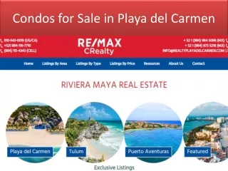 Homes for Sale in Puerto Aventuras