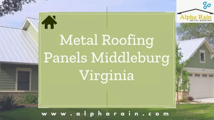metal roofing panels middleburg virginia