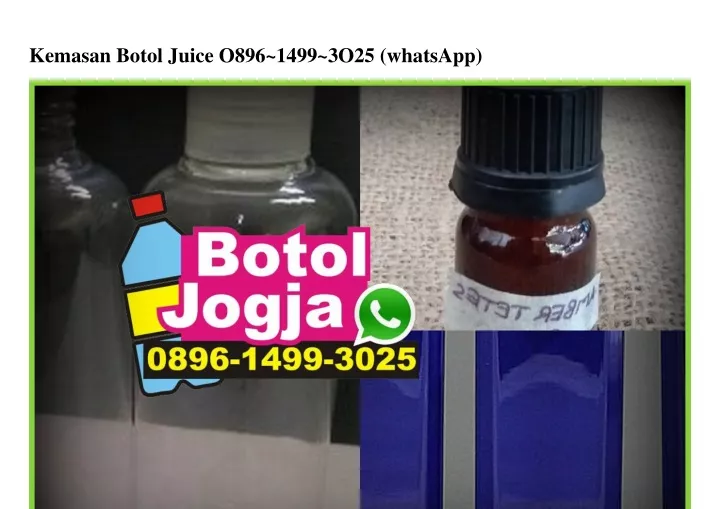 kemasan botol juice o896 1499 3o25 whatsapp