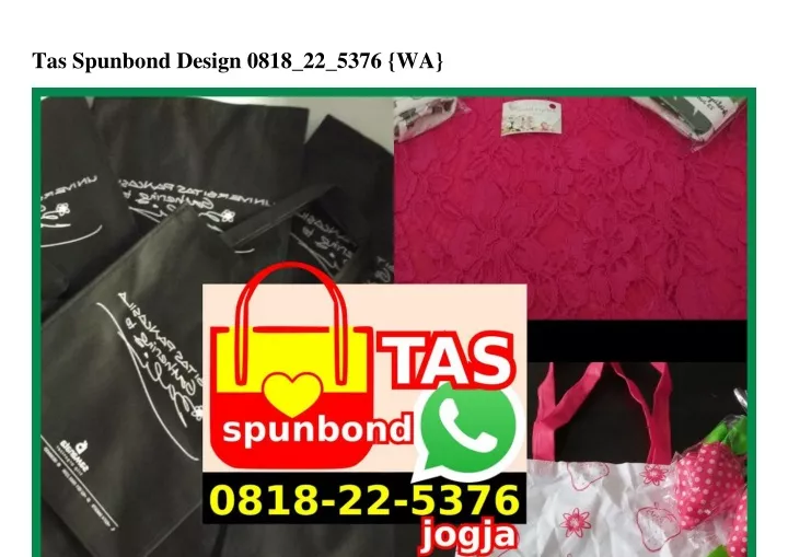 tas spunbond design 0818 22 5376 wa