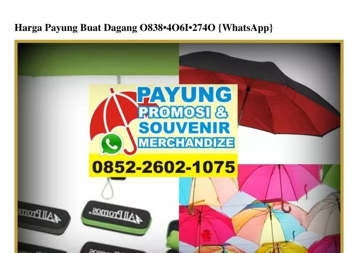 harga payung buat dagang o838 4o6i 274o whatsapp