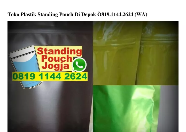 toko plastik standing pouch di depok 819 1144