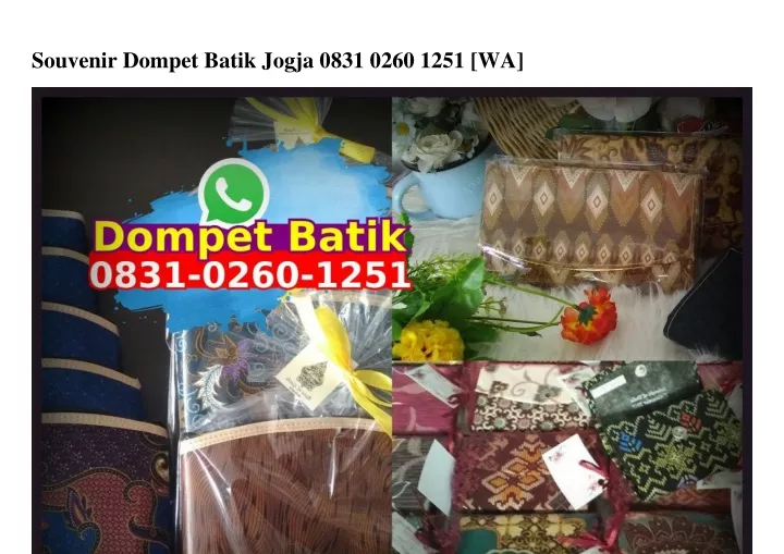souvenir dompet batik jogja 0831 0260 1251 wa