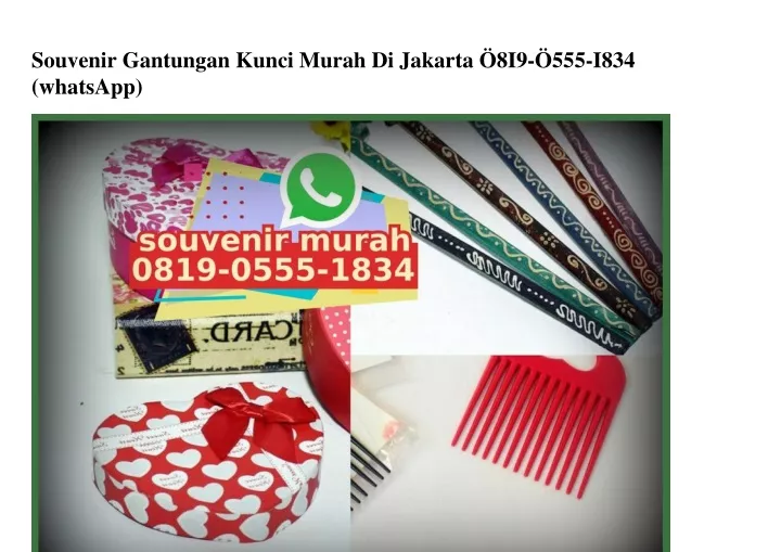 souvenir gantungan kunci murah di jakarta