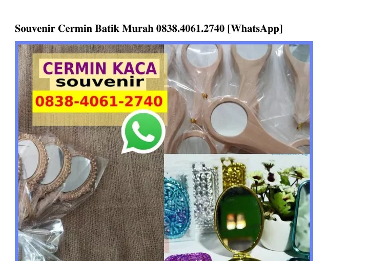 souvenir cermin batik murah 0838 4061 2740