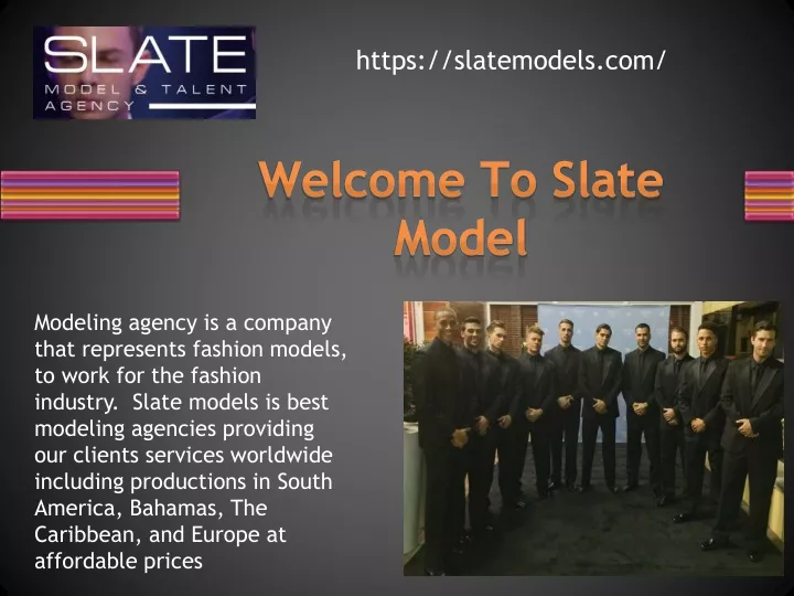 welcome to slate model