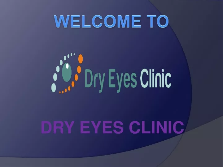 dry eyes clinic