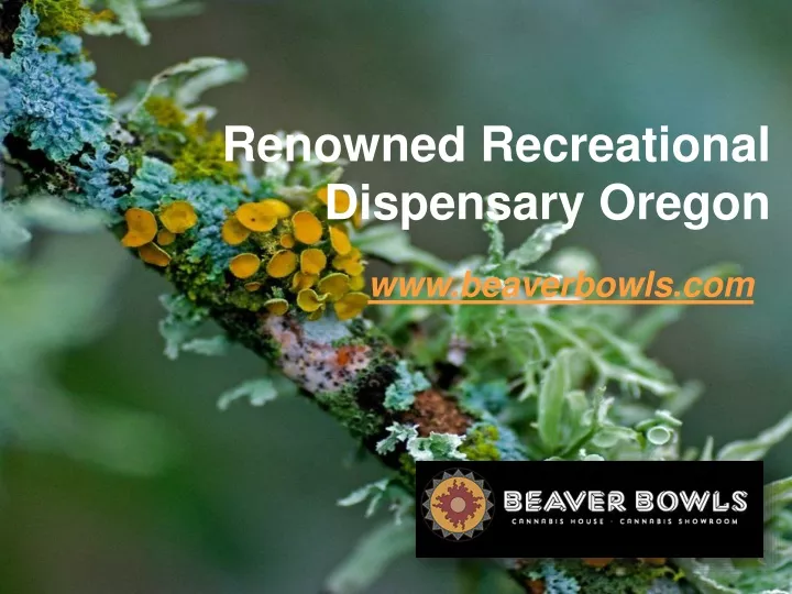 renowned recreational dispensary oregon