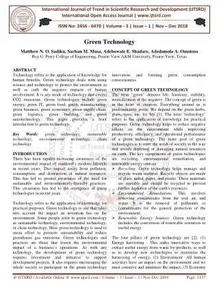 international journal of trend in international