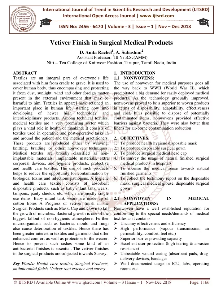 international journal of trend in international