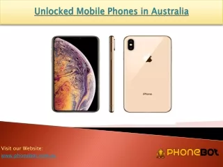 Unlocked Mobile Phones Australia