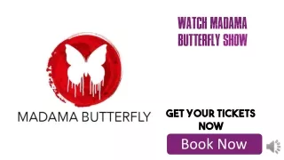 Cheap Tickets for Madama Butterfly