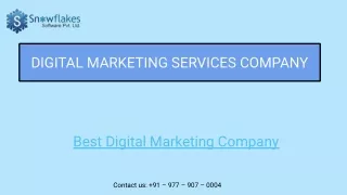 Digital Marketing Services Company