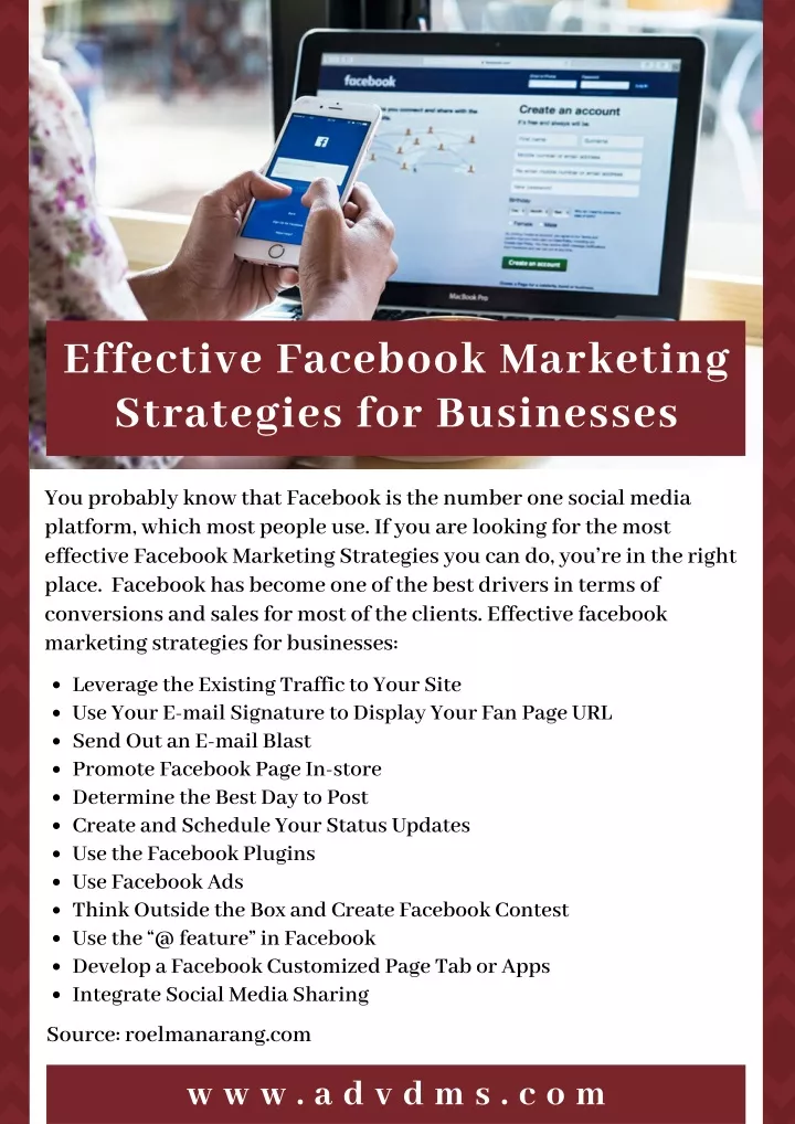 effective facebook marketing strategies
