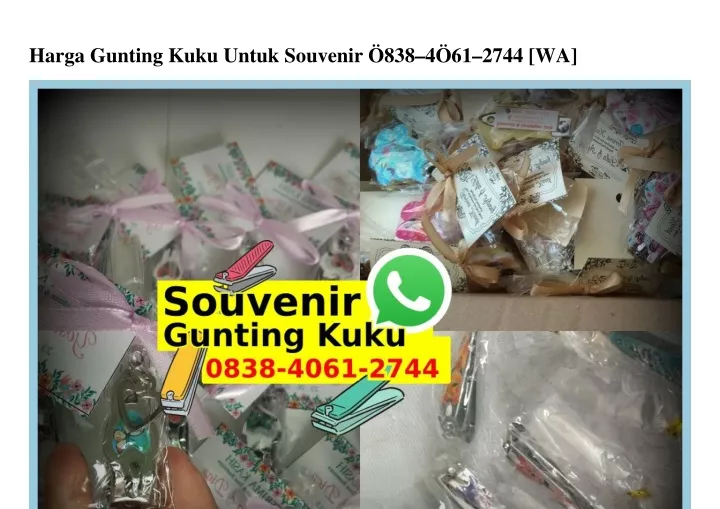 harga gunting kuku untuk souvenir 838 4 61 2744 wa