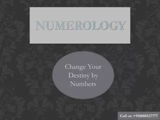 Numerology know you future by your birth