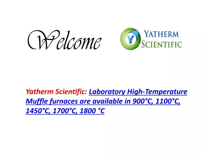 yatherm scientific laboratory high temperature