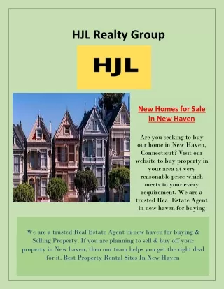 HJL Realty Group - New Haven CT Homes for Sale