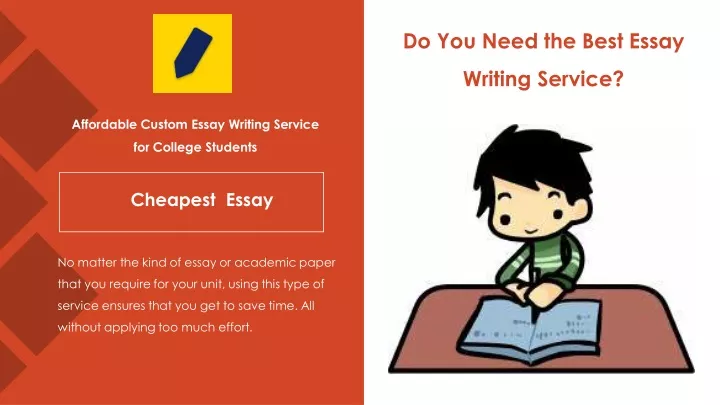 do you need the best essay