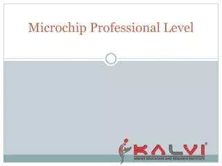 Microchip Professional Level