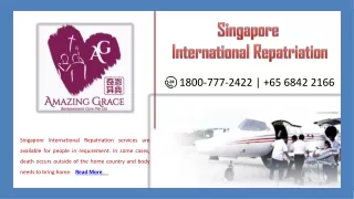 Singapore International Repatriation Services |Amazing-Grace-Funerals