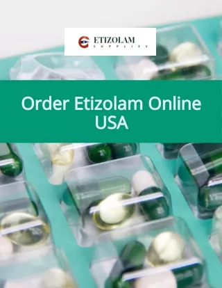 Order Etizolam Online USA