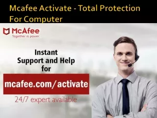 How to install & Activate McAfee on Computer