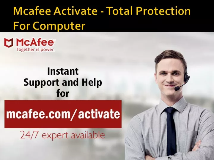 mcafee activate total protection for computer