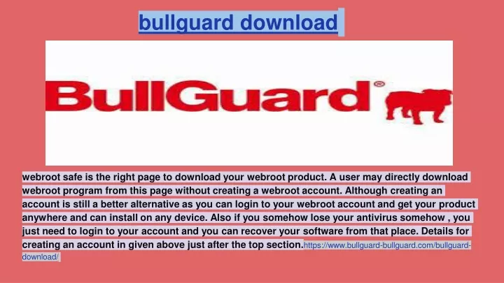 bullguard download