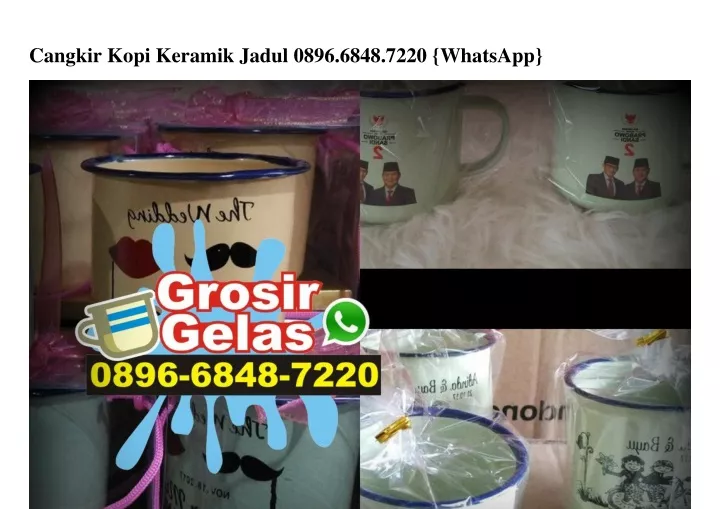 cangkir kopi keramik jadul 0896 6848 7220 whatsapp