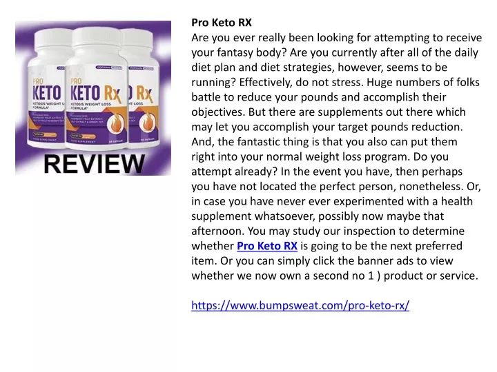 pro keto rx are you ever really been looking