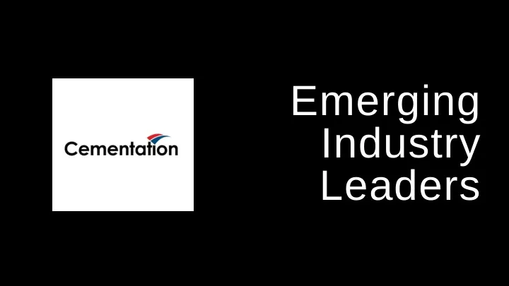 emerging industry leaders