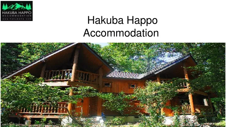 hakuba happo accommodation