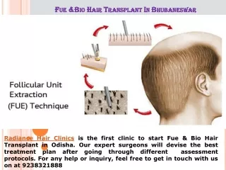 Fue & Bio Hair Transplant in Odisha