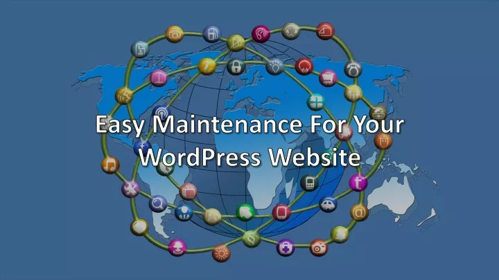 easy maintenance for your wordpress website