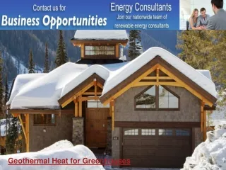 geothermal heat for greenhouses