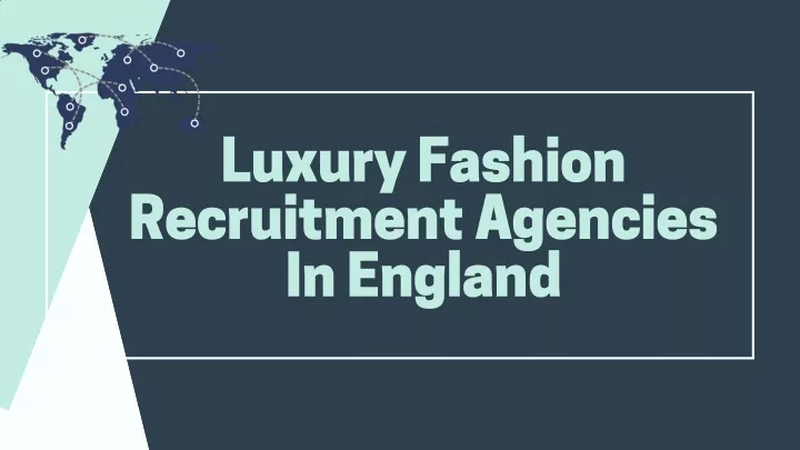 luxury fashion recruitment agencies in england