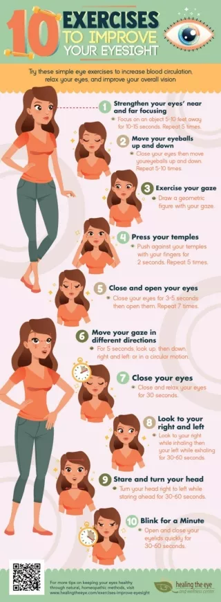 10 Exercises to Improve Your Eyesight