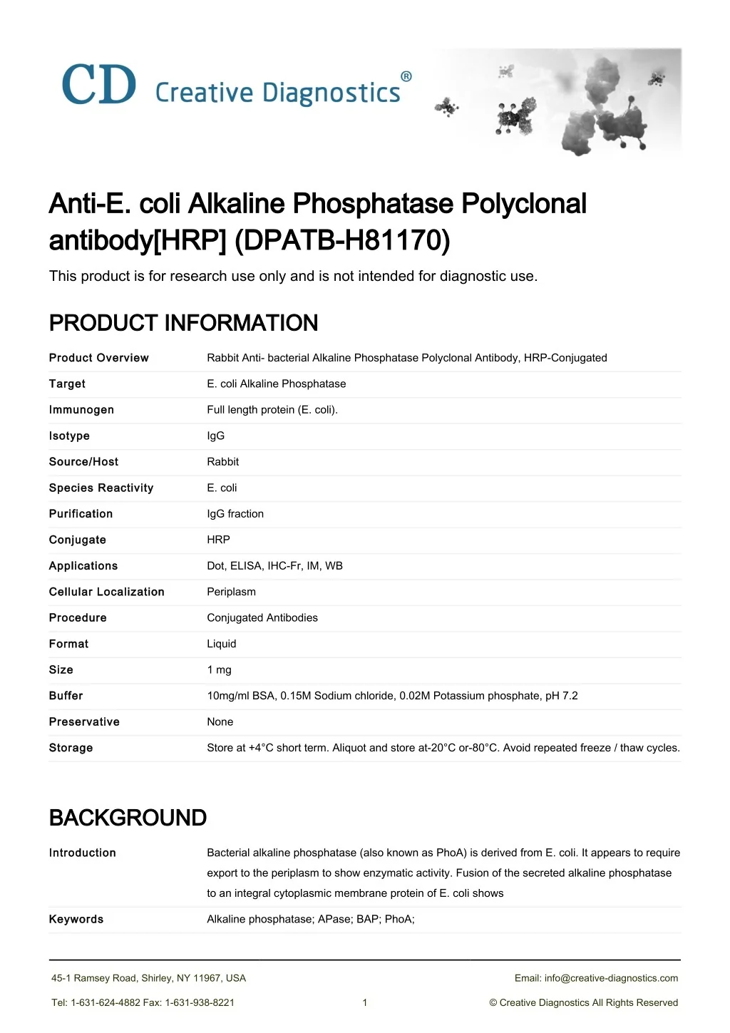 PPT - e coli alkaline phosphatase PowerPoint Presentation, free ...