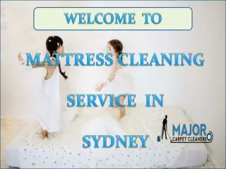 Mattress Cleaning in Sydney